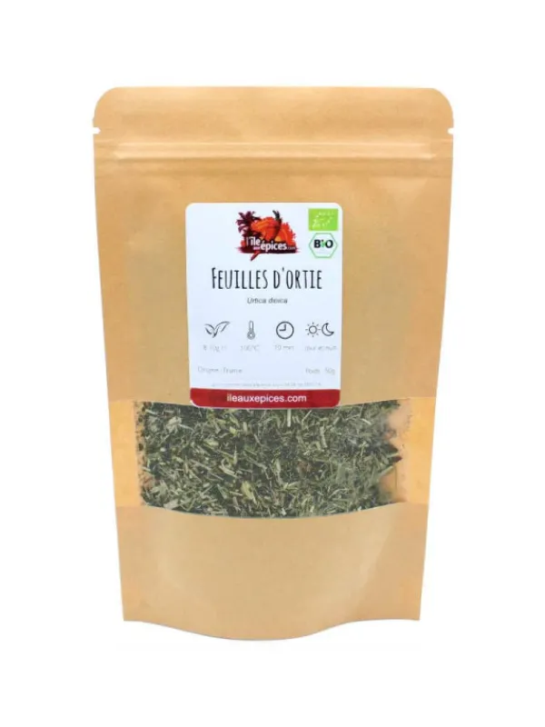 L'ile aux épices Superaliments | Infusions Et Tisanes D'herboristerie*Feuilles d'orties séchées
