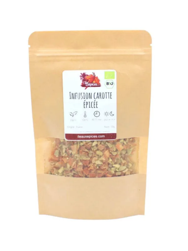 L'ile aux épices Infusions Et Tisanes D'herboristerie*Infusion de carottes...