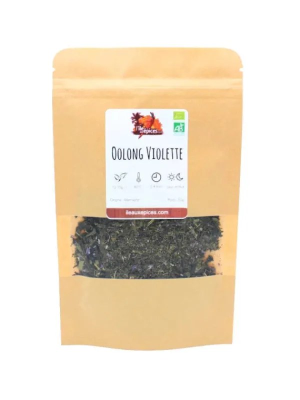 L'ile aux épices Thés Oolong*Oolong violette