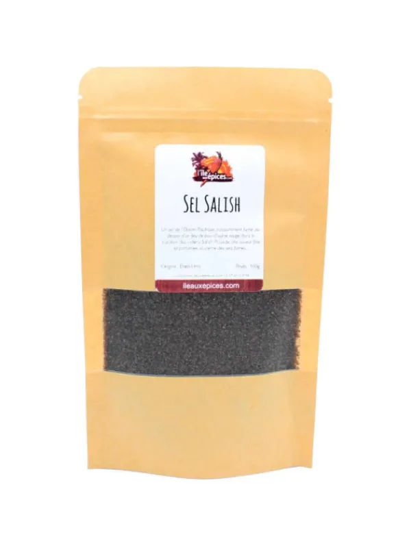 L'ile aux épices Sels Parfumés*Sel Salish fumé